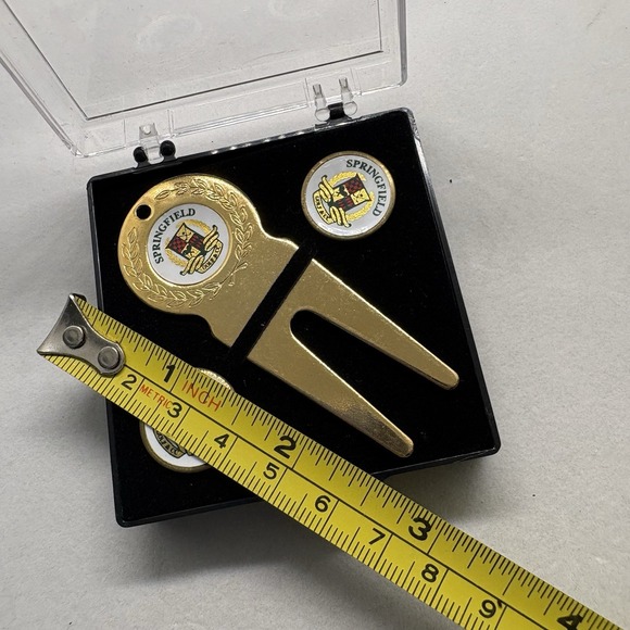 Springfield Metal Golf Ball Marker & Divot Tool - Picture 5 of 8